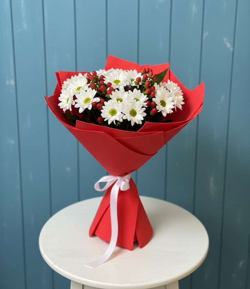 Букет цветов из: Хризантемы в Даниловке