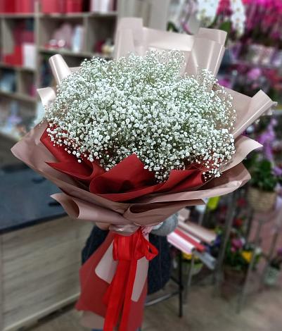 Букет цветов из: Гипсофила в Даниловке