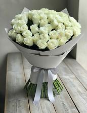 Букет 35 Белых роз в Даниловке