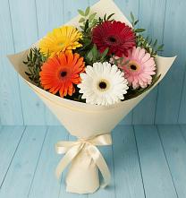 Букет цветов из:  Герберы в Даниловке
