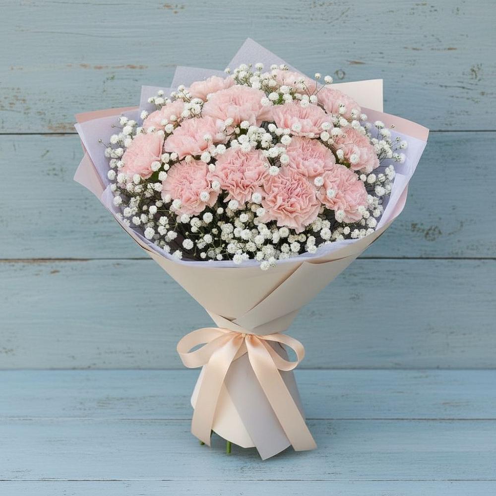 Букет цветов из: Гвоздики в Даниловке