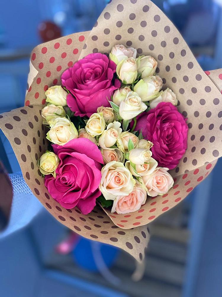 Букет цветов из: Розы в Даниловке