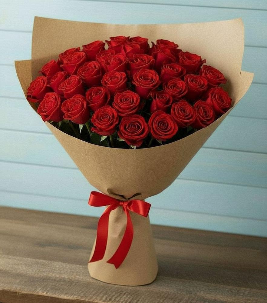 Букет Красные розы Милано в Даниловке