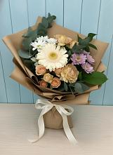 Букет цветов из:  Герберы и Хризантемы в Даниловке