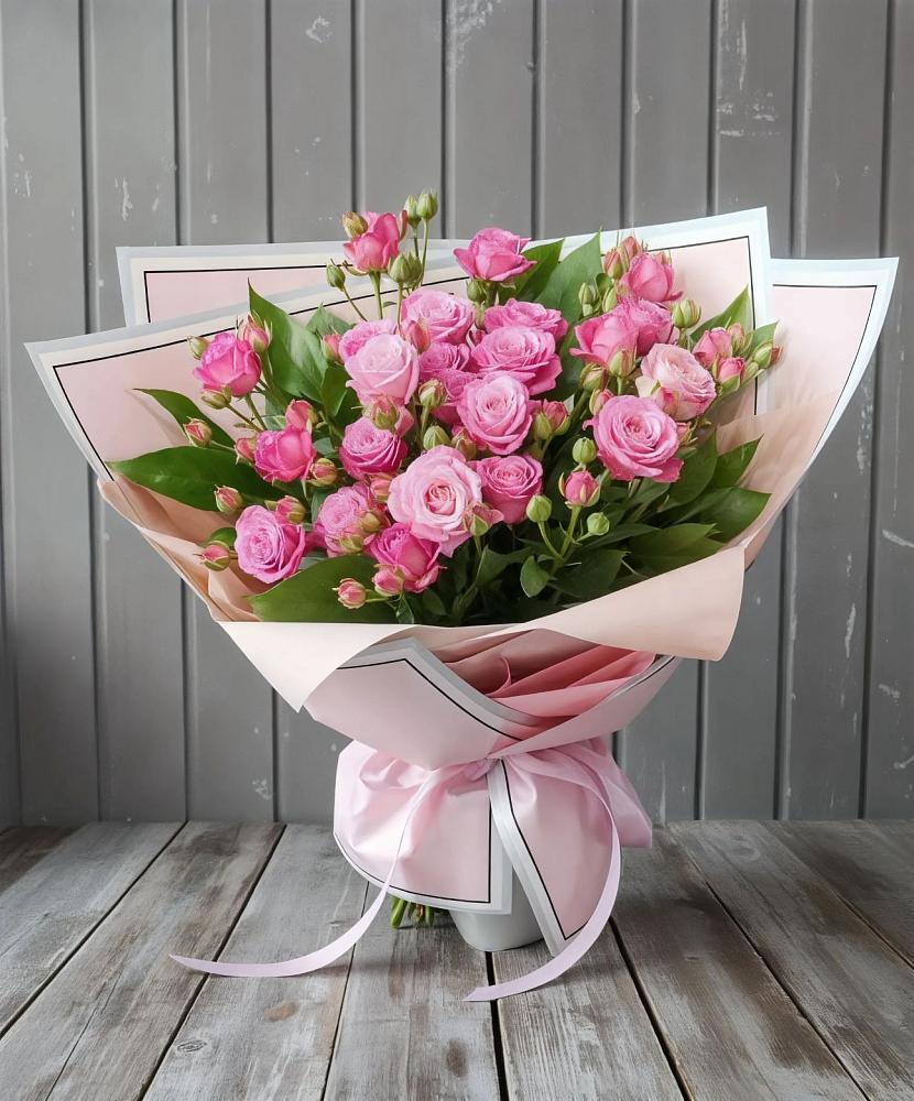 Букет Розовый кустик в Даниловке