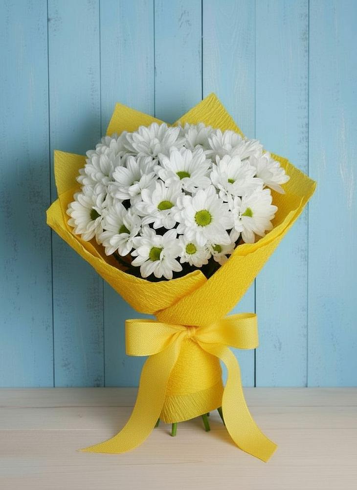 Букет цветов из: Хризантемы в Даниловке