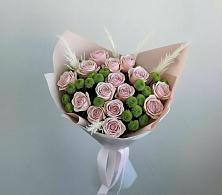 Букет цветов из:  Розы и Хризантемы #REPLACE_PRED# Даниловке