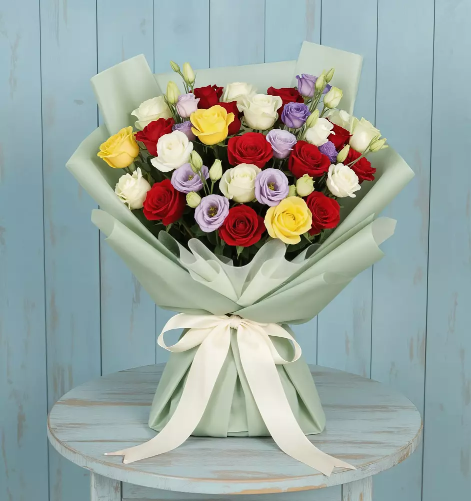 Букет цветов из: Розы в Даниловке