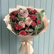 Букет цветов из:  Гвоздики и Розы в Даниловке