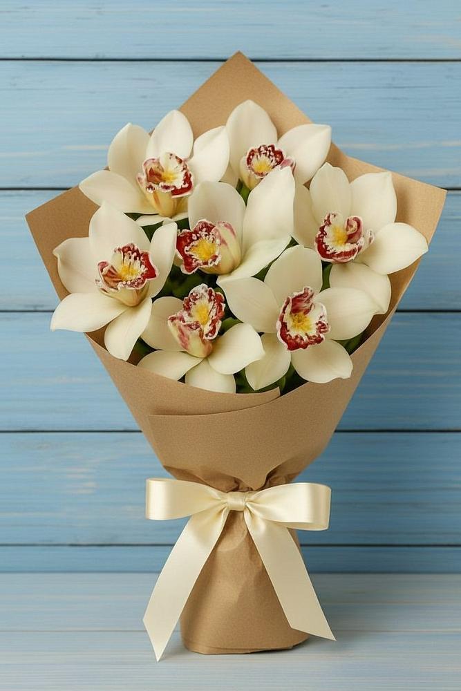 Букет цветов из: Орхидеи и Розы в Даниловке