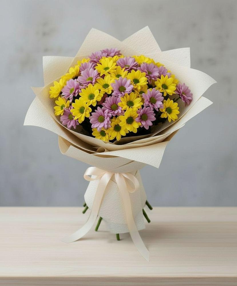 Букет цветов из: Хризантемы в Даниловке